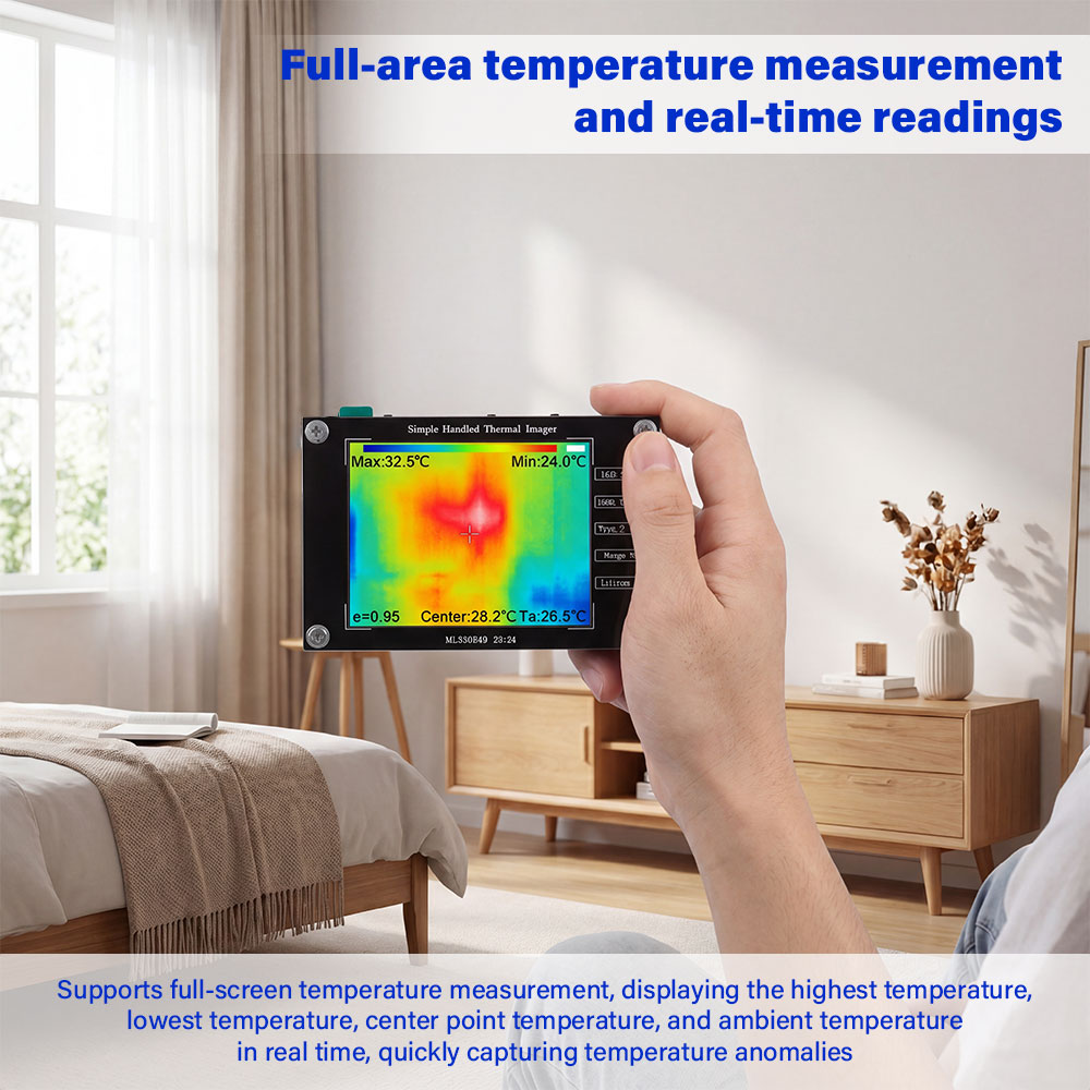 Nf 521 Thermal Imaging Camera - Câmara Termográfica 32*24 -40 ℃ até