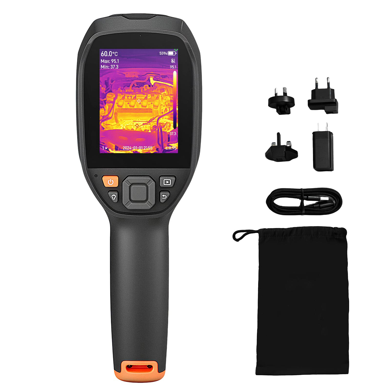 Câmera de imagem térmica Succe - Thermal Imaging Camera 256X192 avaliação e preço