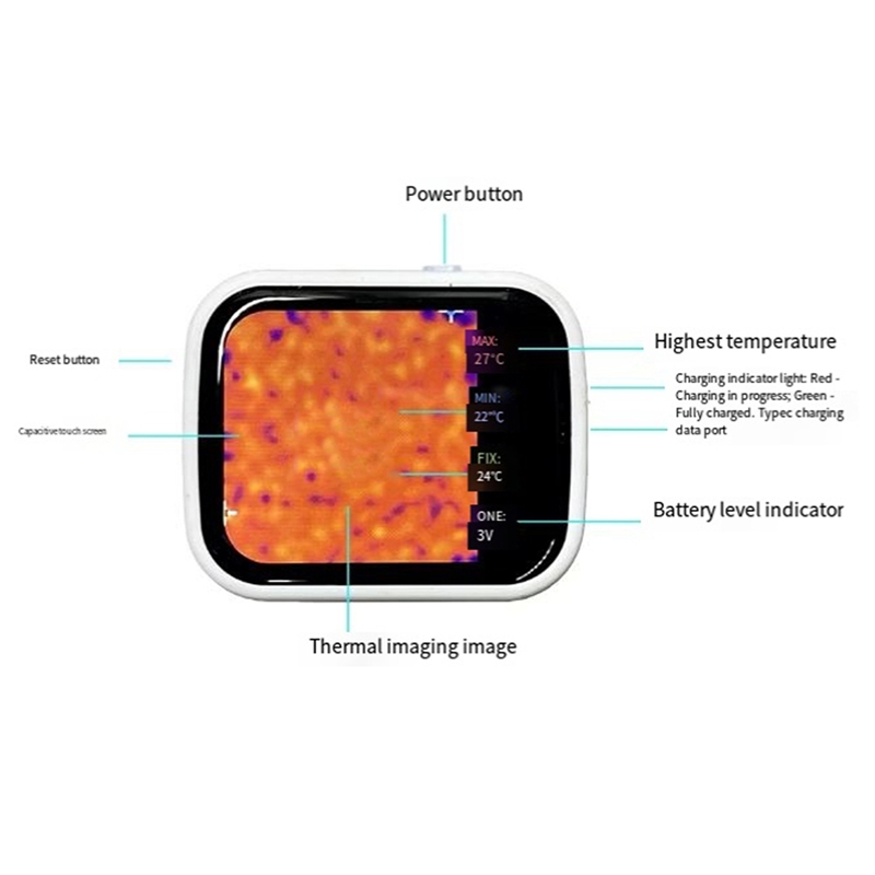 B62B Mini Câmera Termográfica  - Underfloor Heating Thermal Detector avaliação e preço