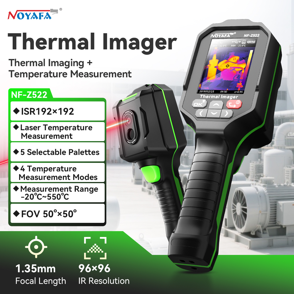 Câmera Termográfica Industrial - Nf 521 Thermal Imaging Camera avaliação e preço